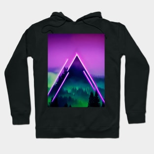 Neon Wilderness: A Journey into the Colorful Unknown Hoodie